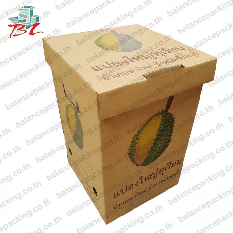 รับผลิตกล่องใส่ทุเรียน